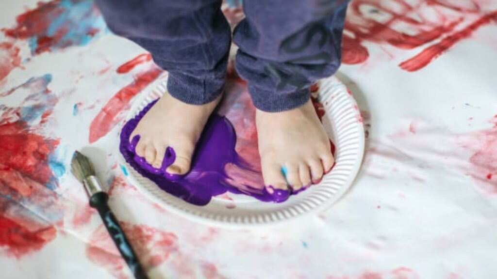 モンテ流・感覚遊び〜おもいっきりアート